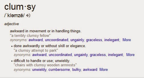 clumsy definition